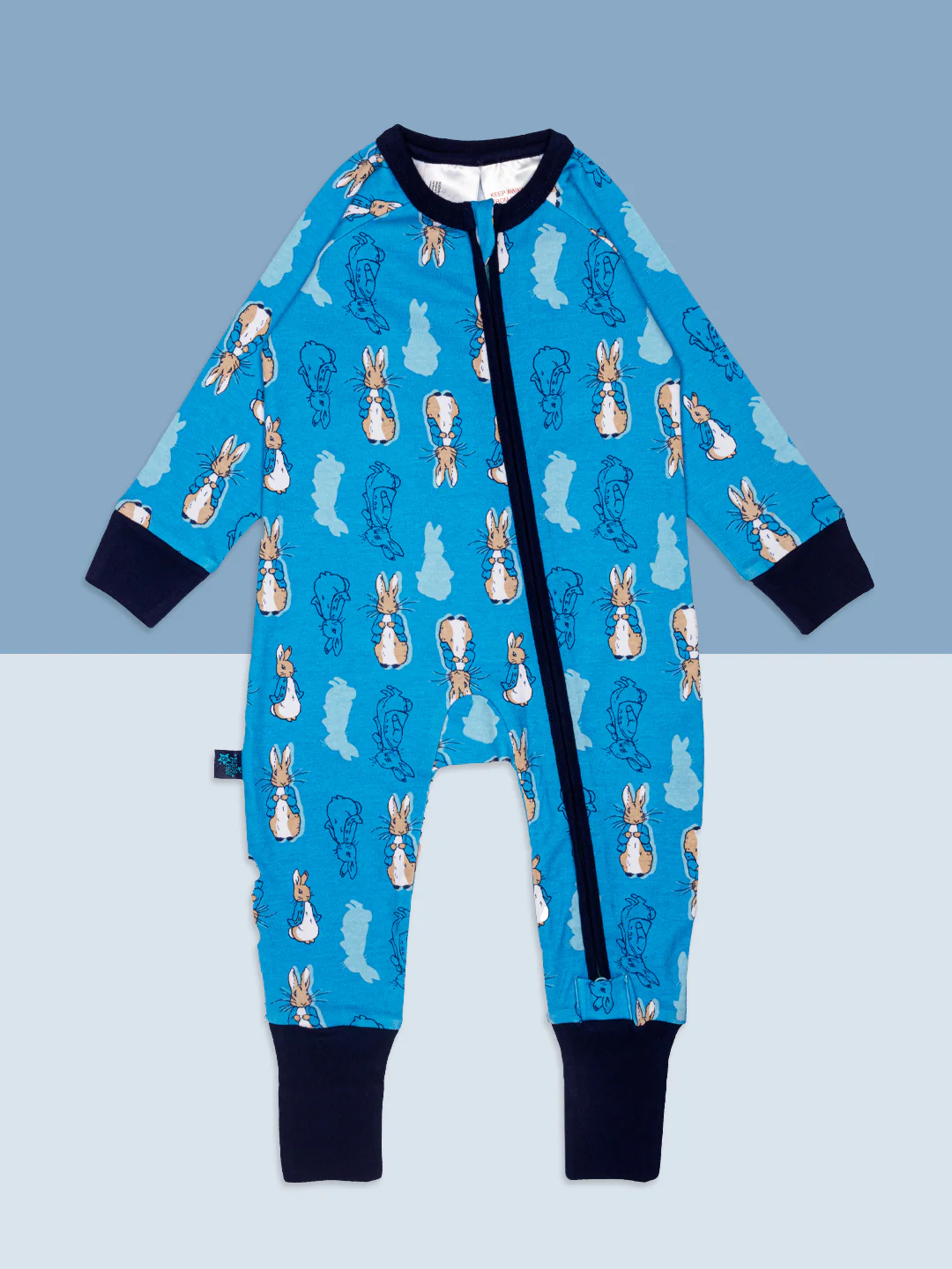 Peter Rabbit™ Navy Romper Playsuit - Image 7